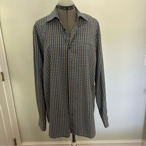 Kenneth Roberts Men’s Long Sleeve Button Shirt Size L